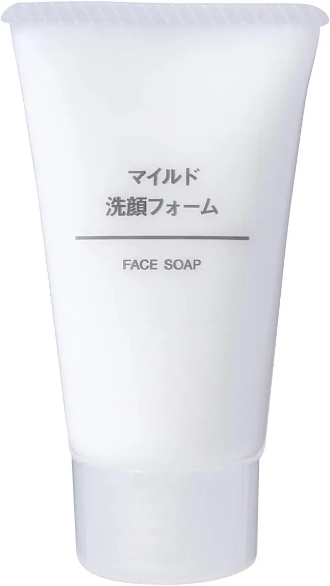 Гель для умывания Muji — Mild Facial Foam, , 50x80x70 мм