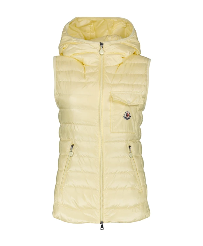 

Жилет Glygos без рукавов для женщин Moncler, желтый