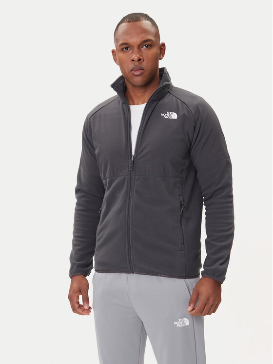 

Флисовая куртка regular fit Glacier NF0A89JG The North Face, серый