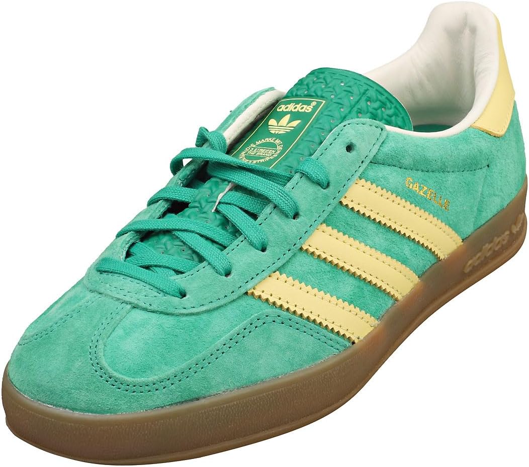 Мужские кроссовки adidas Gazelle, зеленый/желтый