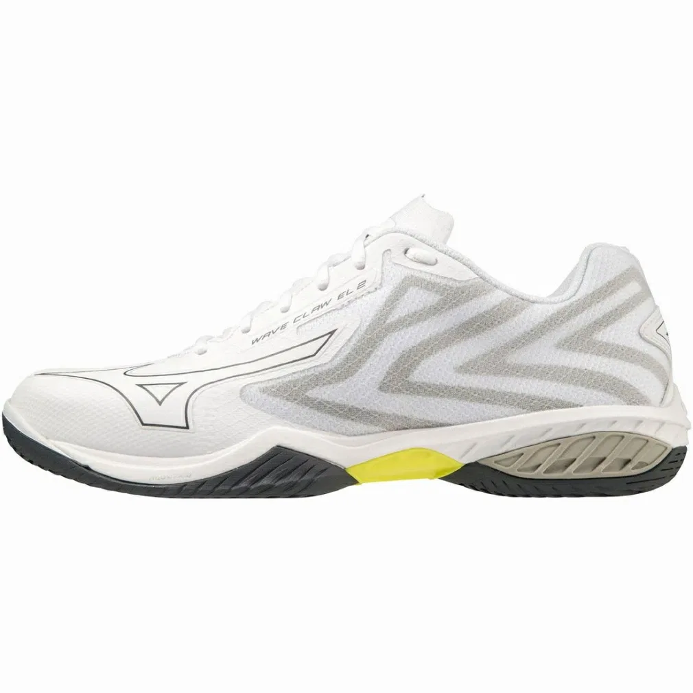 Кроссовки для бадминтона «Wave Claw EL 2» от Mizuno, White X Light Gray