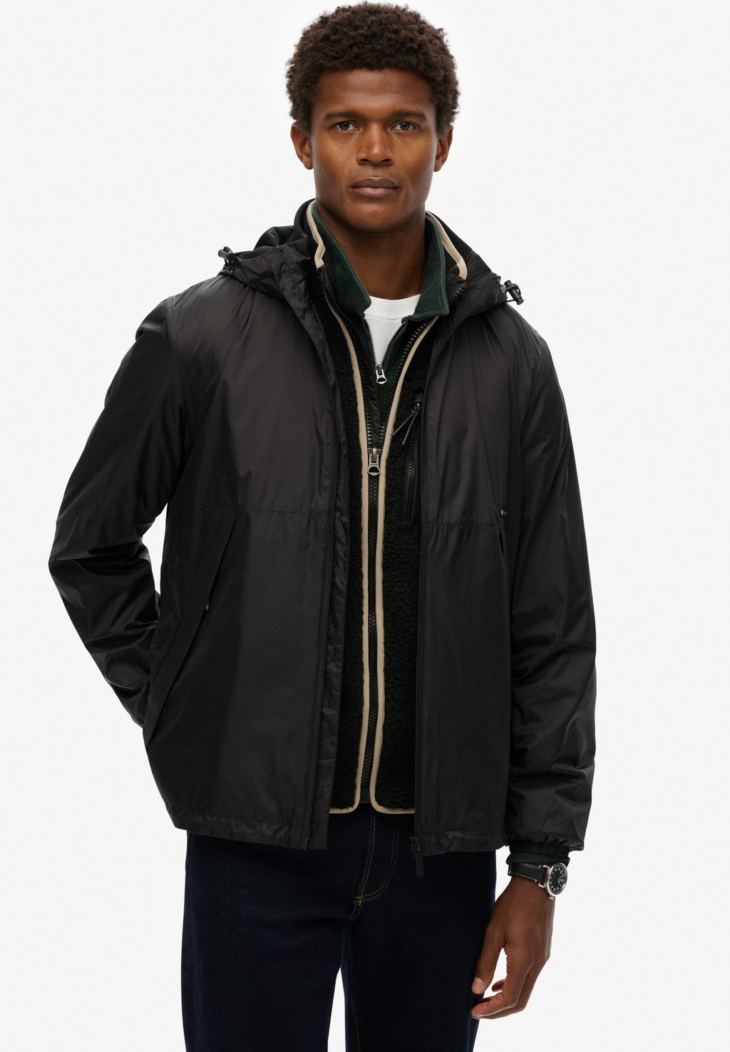 

Ветровка Superdry, черный