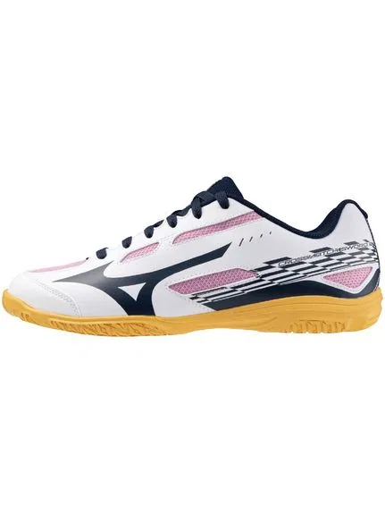 Кроссовки для настольного тенниса «Crossmatch Sword 2» от Mizuno, White X Navy X Pink