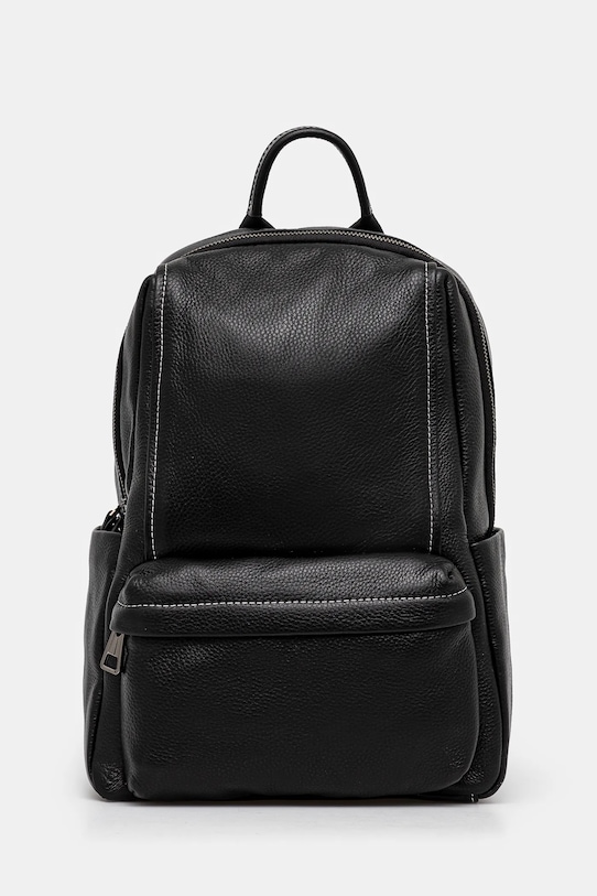 

Кожаный рюкзак Answear.Lab, черный