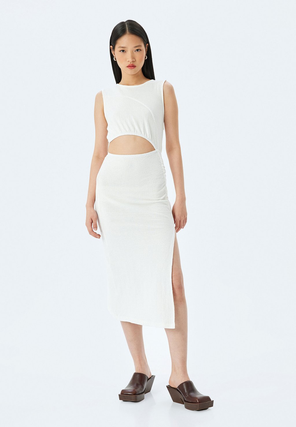 

Повседневное платье SLEEVELESS Koton, бежевый