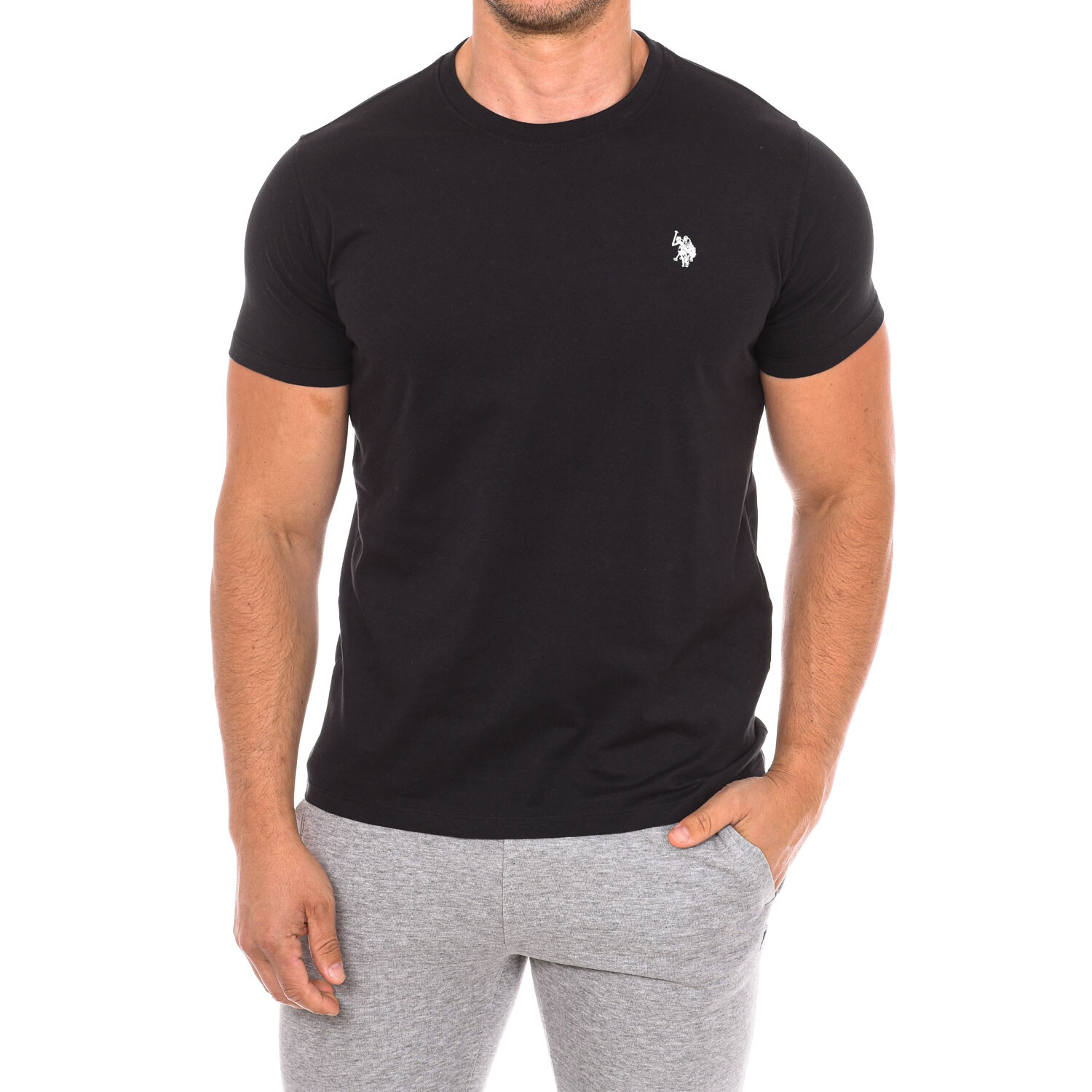 

Футболка с коротким рукавом 66894 U.S. Polo Assn, черный