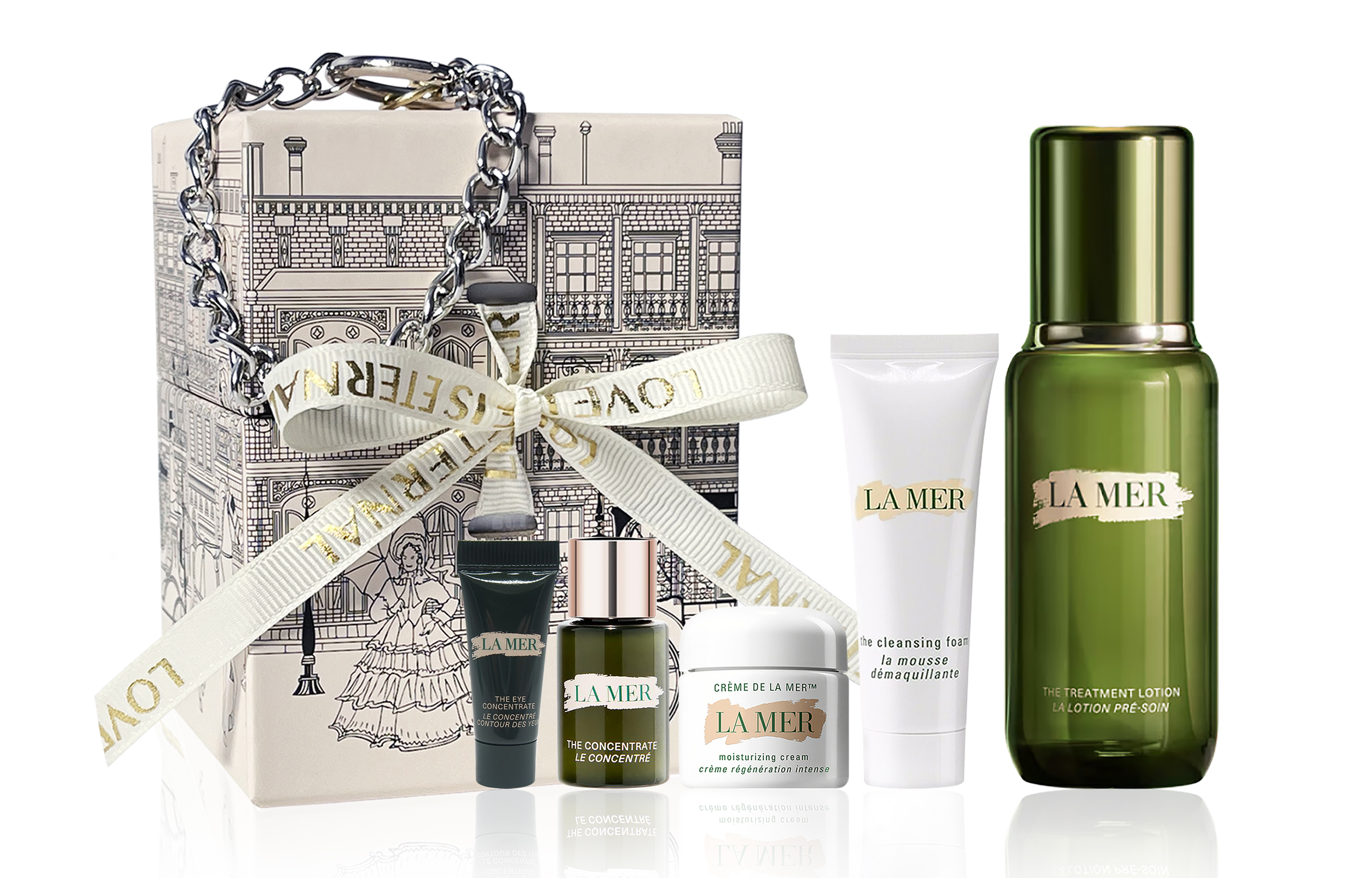 LA MER Набор для ухода за кожей Luxurious Green Box Essence Water