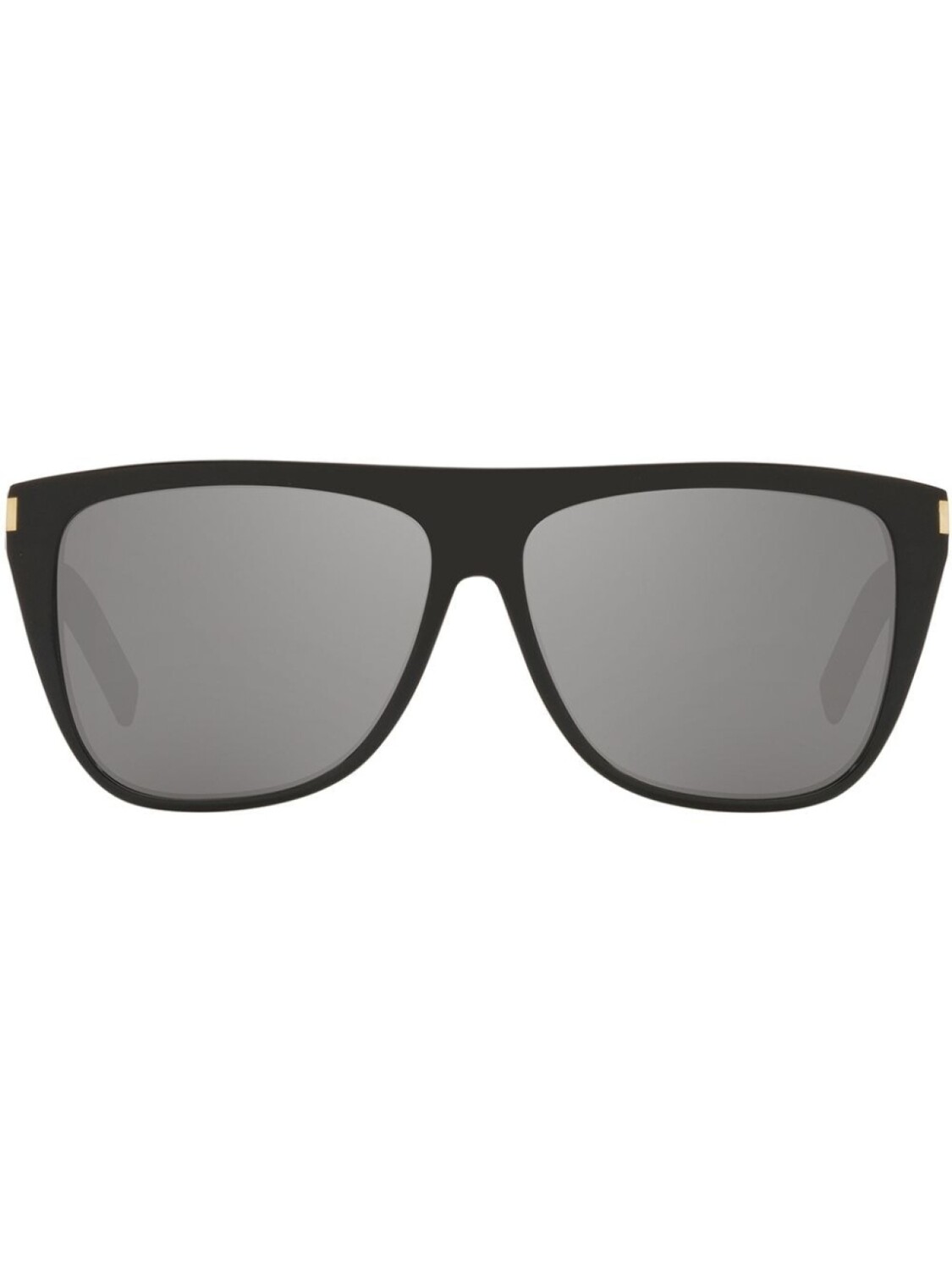 

Солнцезащитные очки в квадратной оправе Saint Laurent Eyewear, черный