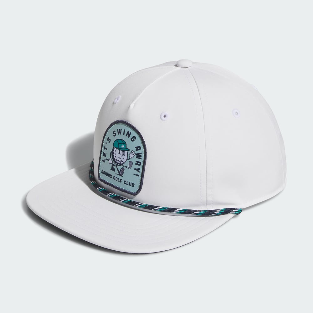 

Бейсболка Adidas Lets Swing Away 5-panel Rope Hat Kids, белый