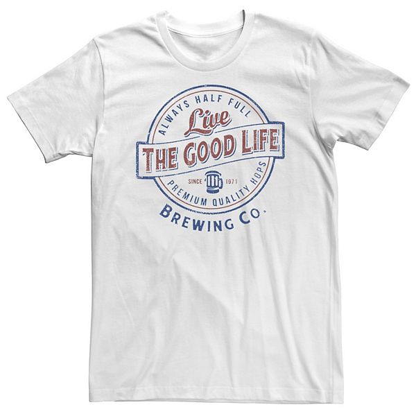 

Футболка с логотипом Good Life Beer Big & Tall Licensed Character
