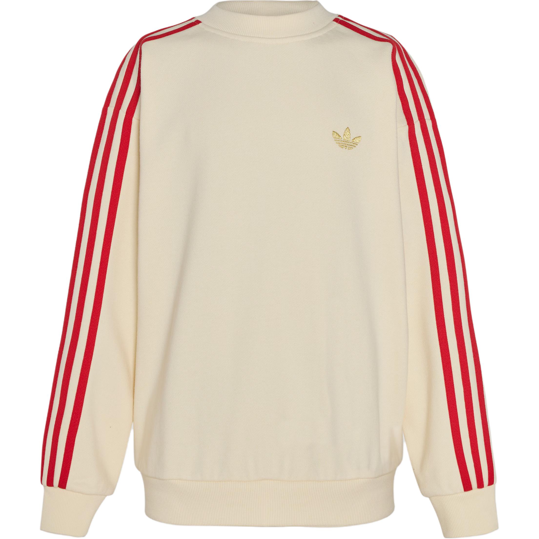 

Детская толстовка FW25 Adidas Originals, айвори/светлый scarlet