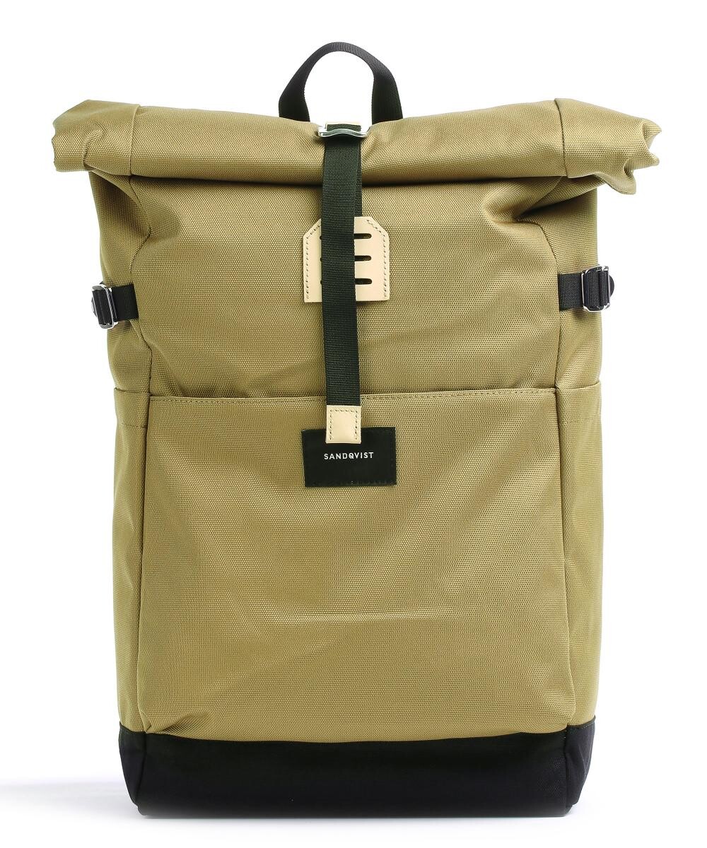 

Рюкзак Urban Outdoor Ilon Rolltop 13 дюймов из переработанного полиэстера рипстоп Sandqvist, охра