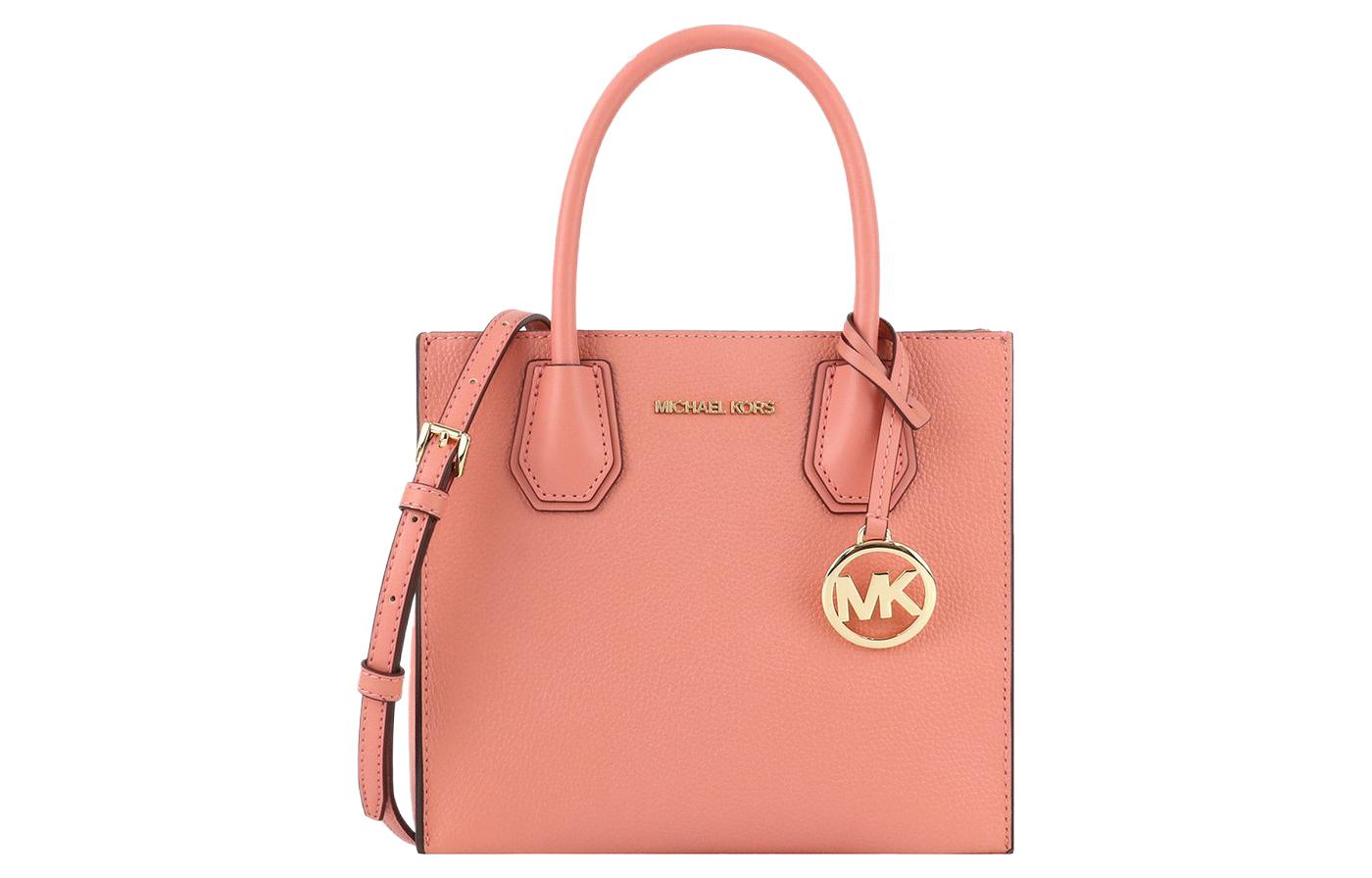 

Сумка Mercer из коровьей кожи для женщин Grapefruit MICHAEL KORS, Set (Bag+Dust Bag)