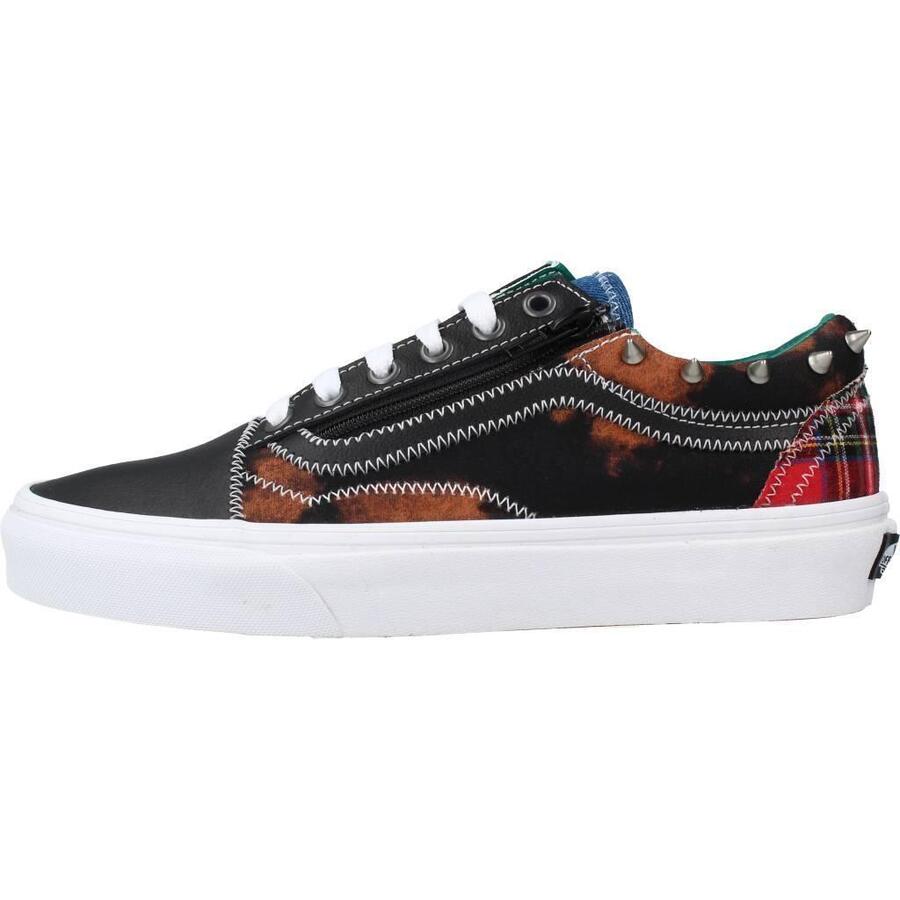 Кроссовки Vans модель Ua Old Skool Zip цветной анималистичный принт — фото 2
