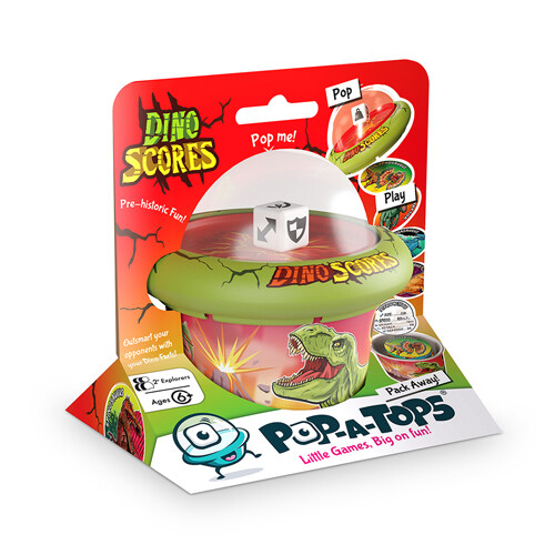 

Настольная игра Pop-A-Tops Dino Scores