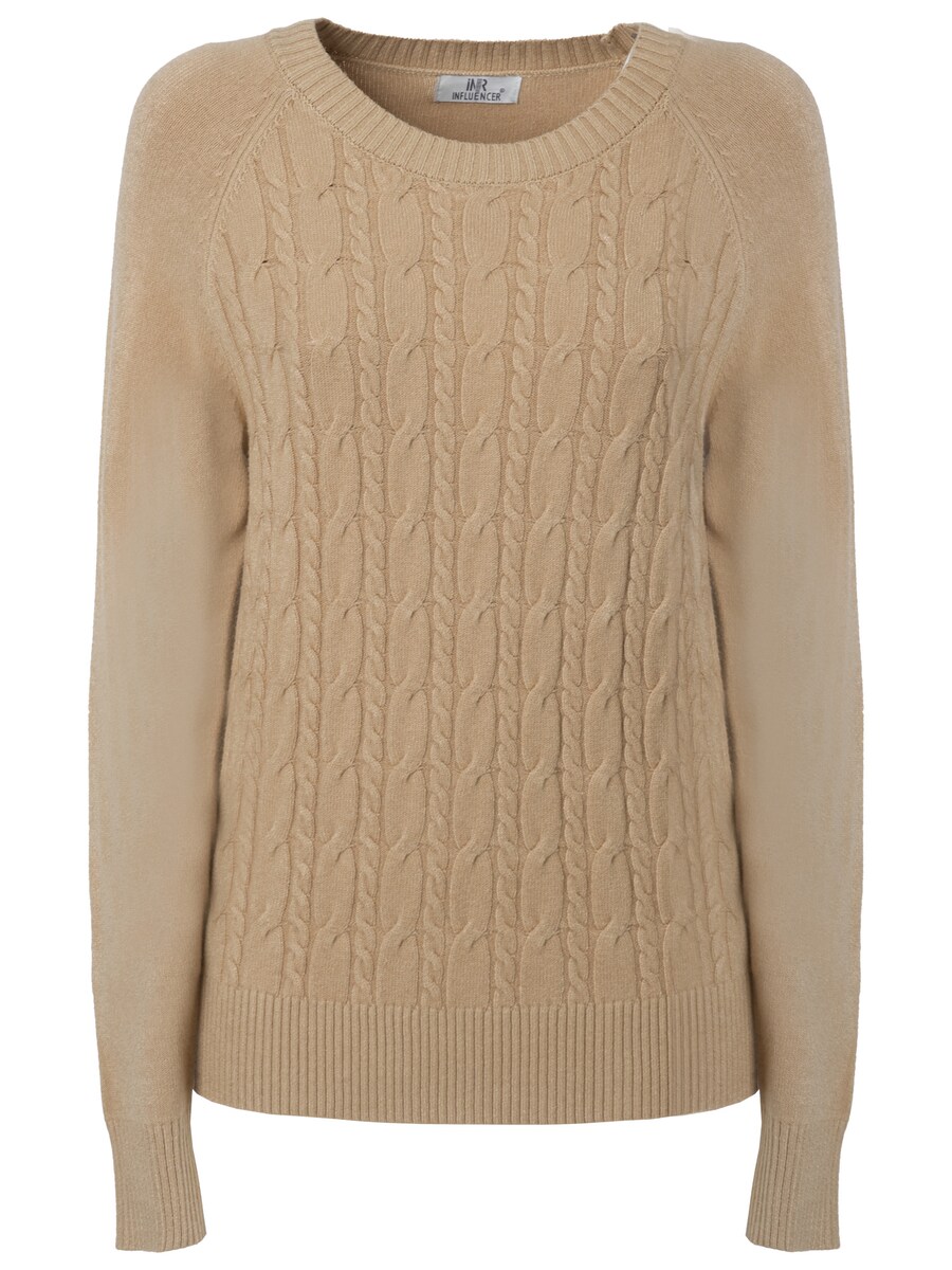 

Базовый свитер Influencer Sweater Cable, бежевый
