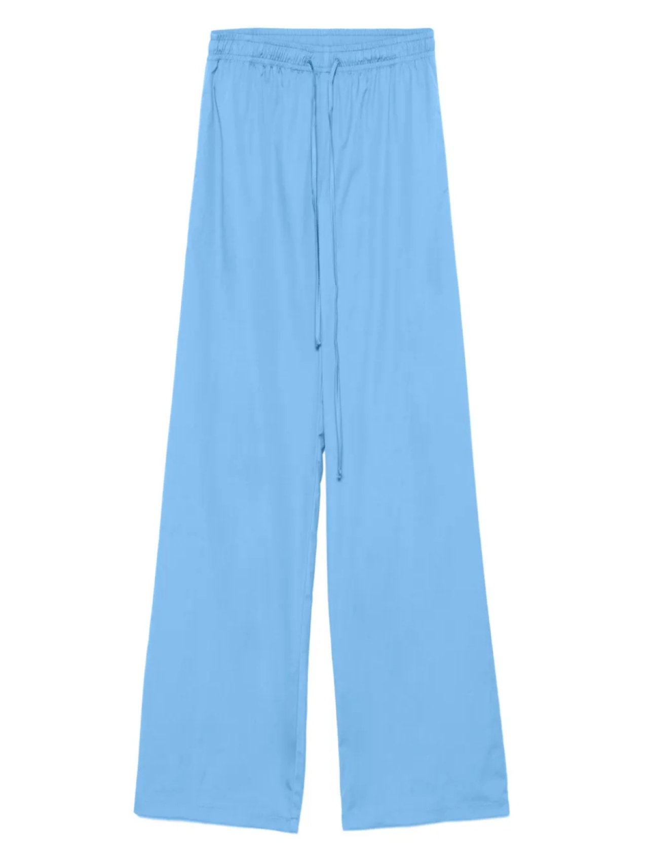 

Брюки прямого кроя из хлопка Ermanno Scervino, синий