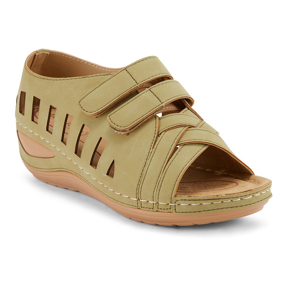 Женские сандалии Генри Феррера Comfort B Henry Ferrera, зеленый
