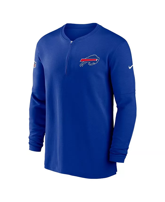 Мужская базовая худи с молнией на четверть Buffalo Bills 2023 года, с длинными рукавами, для тренировок Nike — фото 3