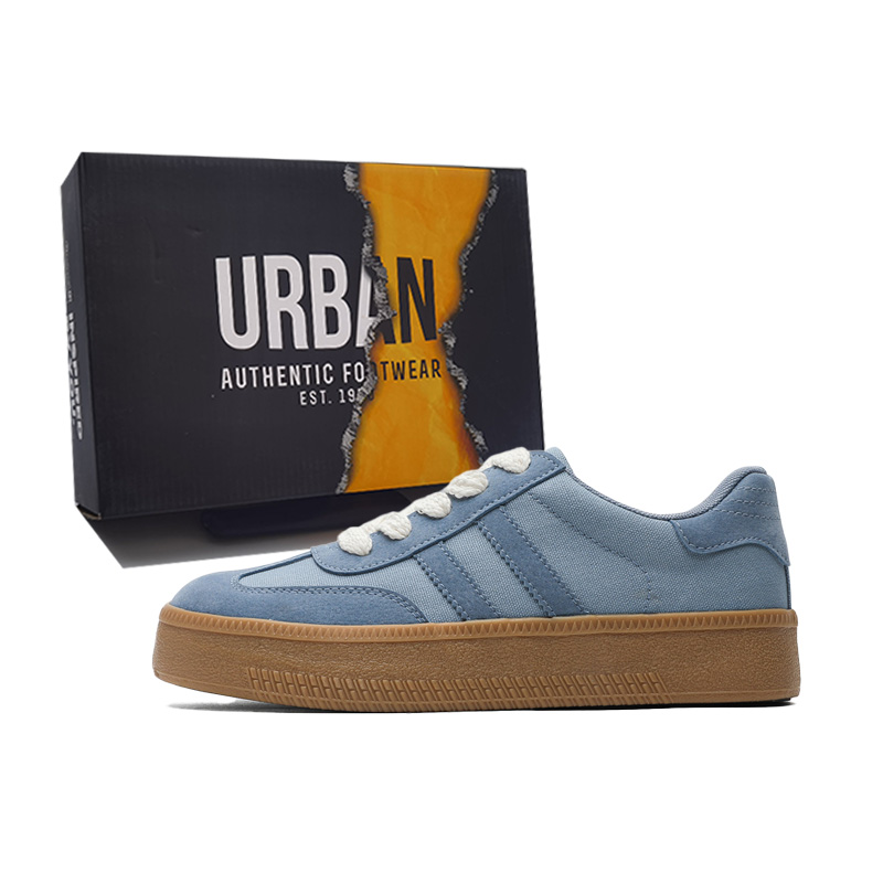 

Нескользящие износостойкие низкие мужские кроссовки URBAN AUTHENTIC, Classic Black
