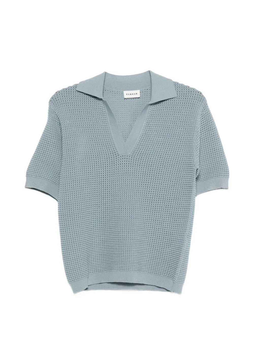 

Футболка с короткими рукавами и V-образным вырезом P.A.R.O.S.H., синий