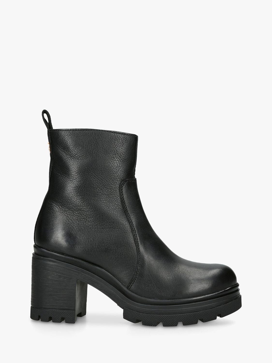 

Кожаные ботильоны на каблуке Covent KG Kurt Geiger, черный
