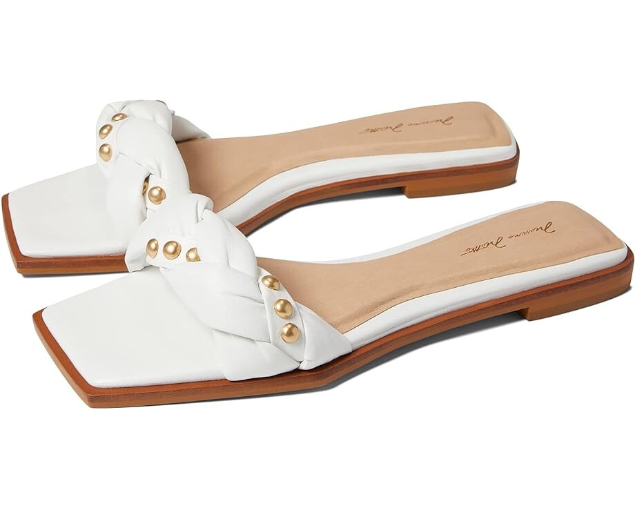 

Сандалии Massimo Matteo Calista Studded Slide, цвет Branco