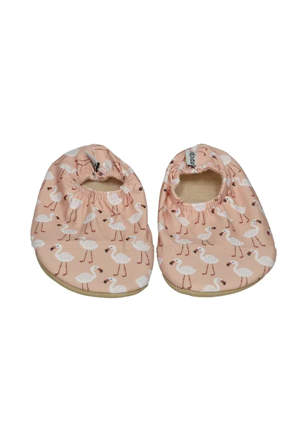 Детские домашние тапочки Slipstop, модель Flamingos Apricot, цвет ореховый — фото 3