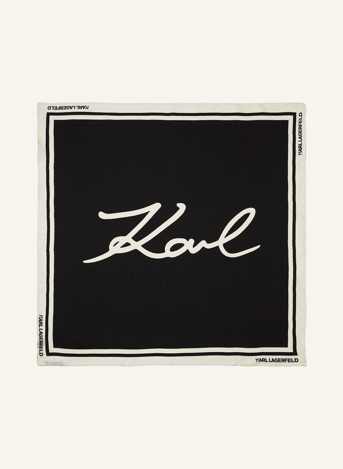 

Шарф Karl Lagerfeld, черный