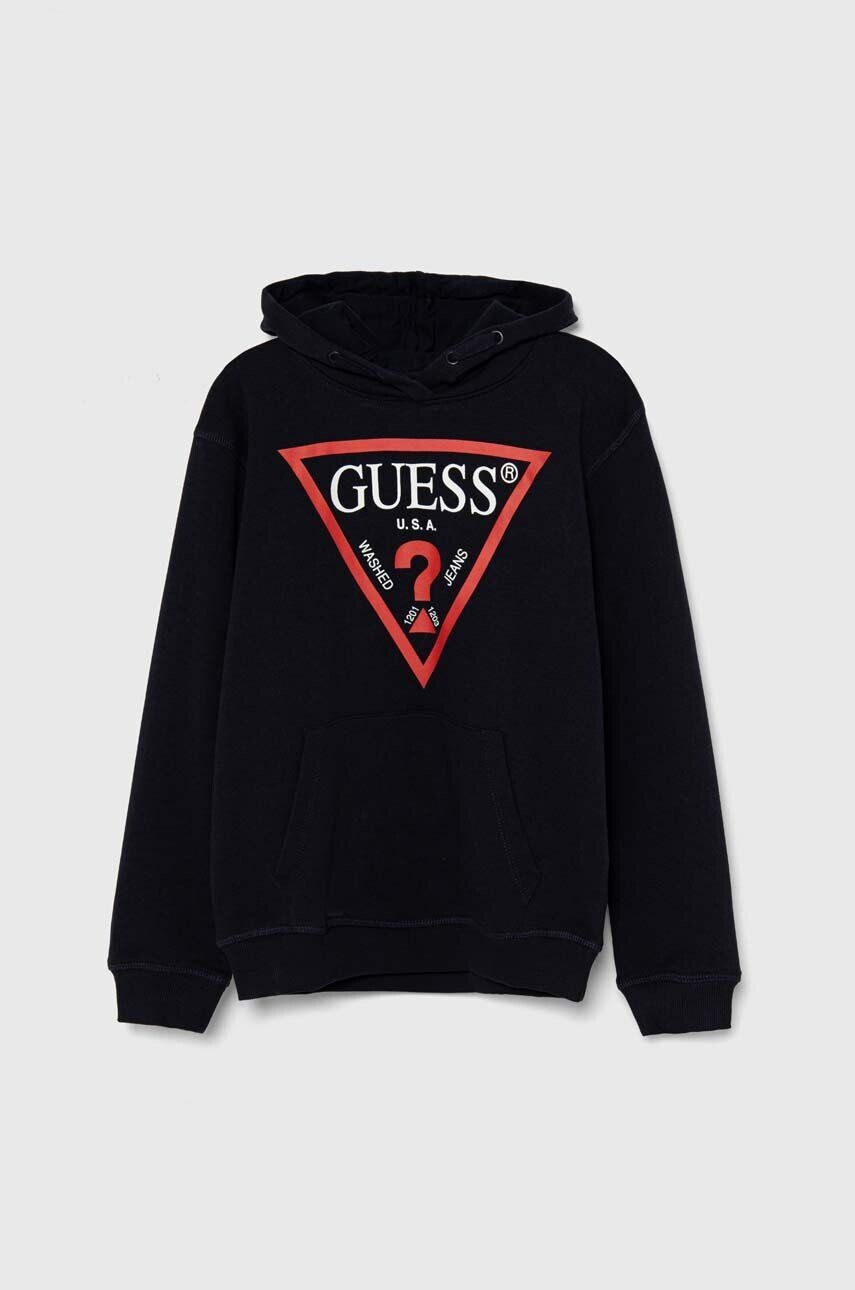 

Хлопковая толстовка Guess для мальчика/девочки, темно-синий