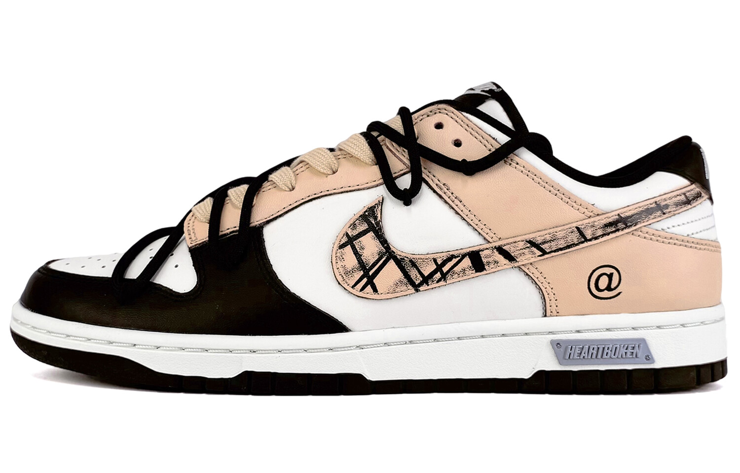 

Кроссовки для скейтбординга Dunk женские с низким верхом телесного цвета Nike, цвет Skin