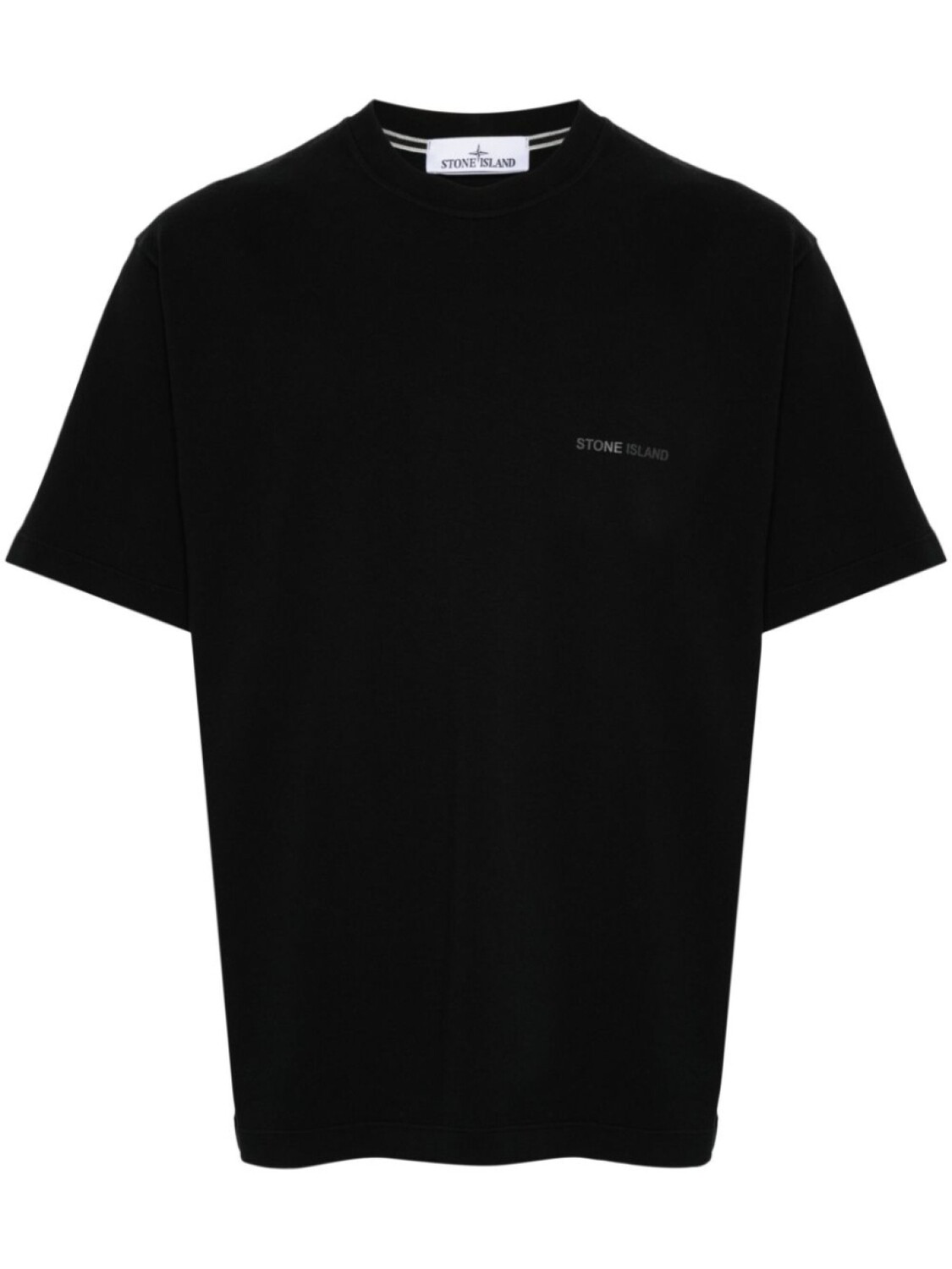 

Stone Island хлопковая футболка, черный