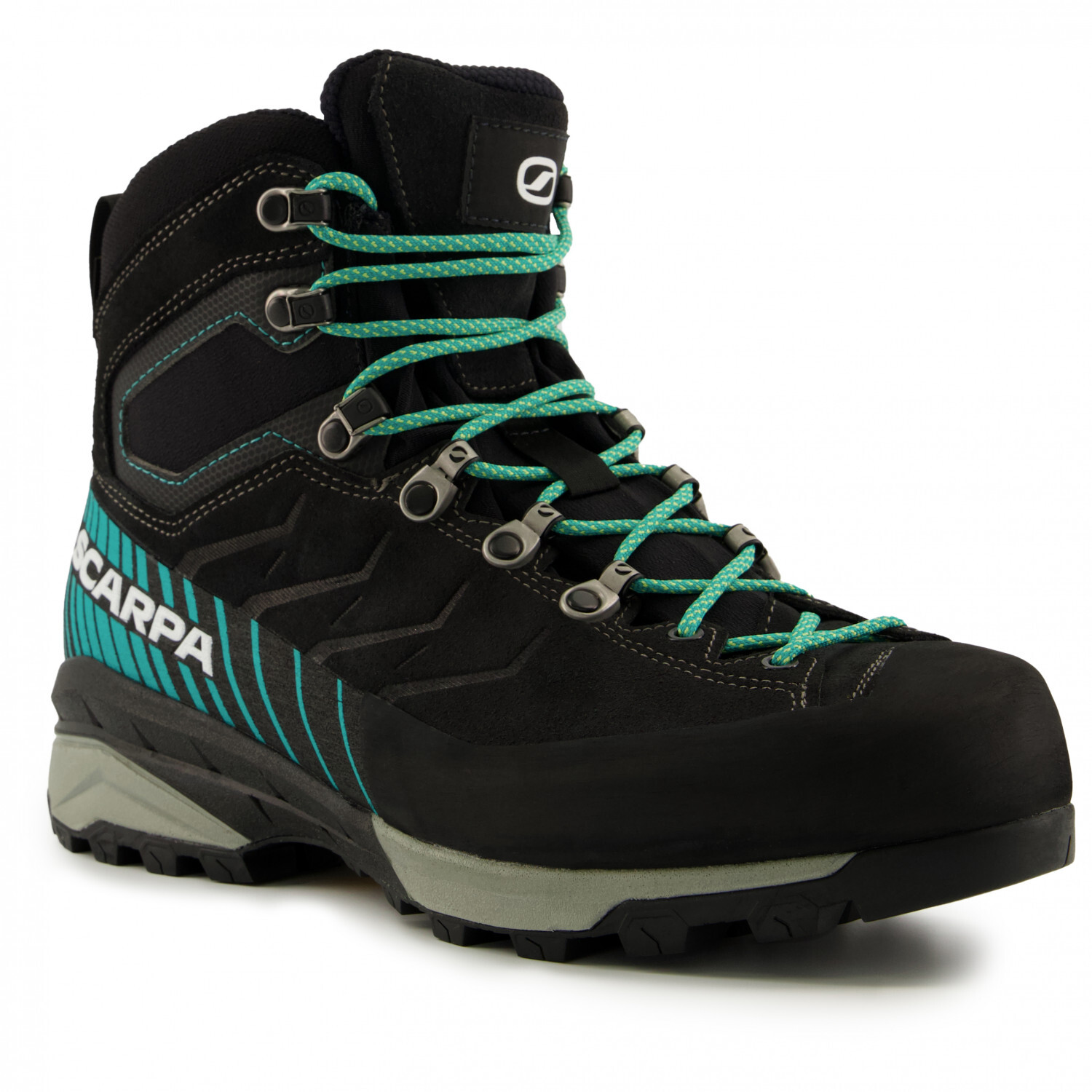 Ботинки для прогулки Scarpa Women's Mescalito TRK GTX, цвет Dark Anthracite/Tropical Green — фото 2
