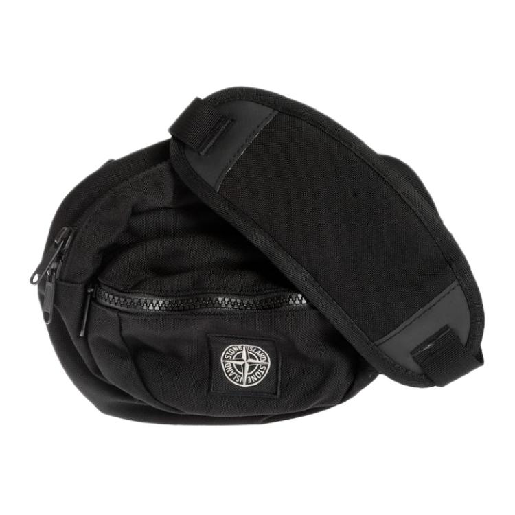 

Нейлоновая сумка-слинг для мужчин черная STONE ISLAND, Set (Bag+Dust Bag)