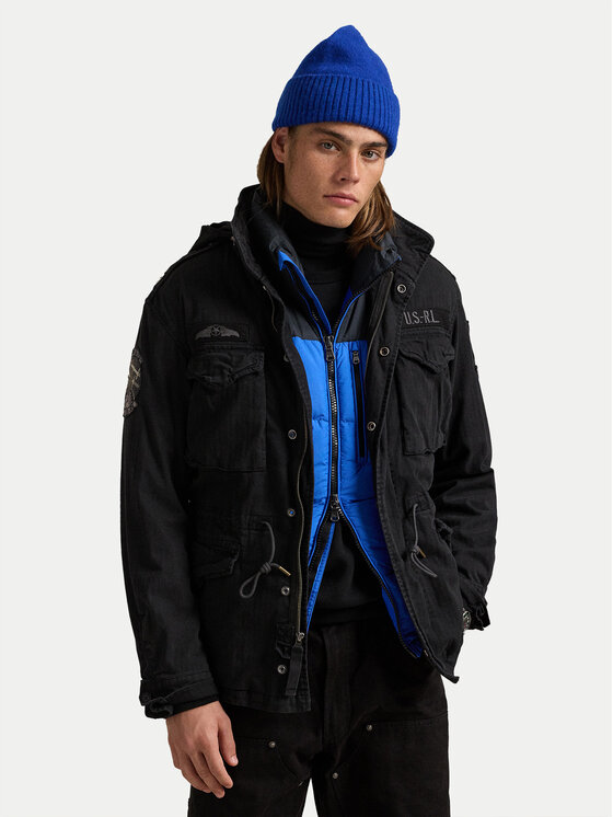 

Демисезонная куртка regular fit 710955784001 Polo Ralph Lauren, черный