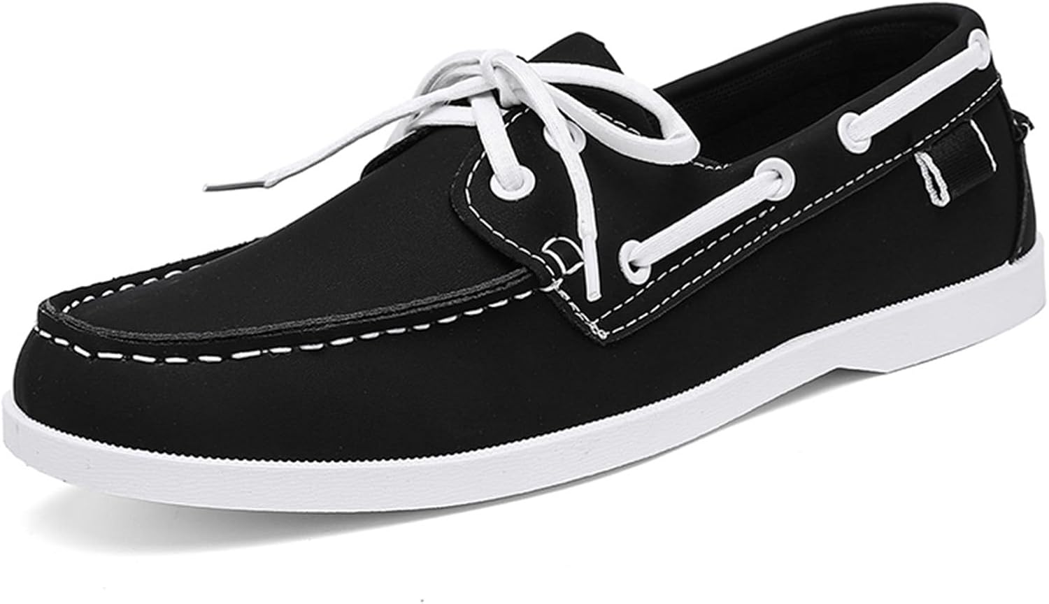 

Мужские повседневные кроссовки для офиса, удобные лоферы Generic, черный