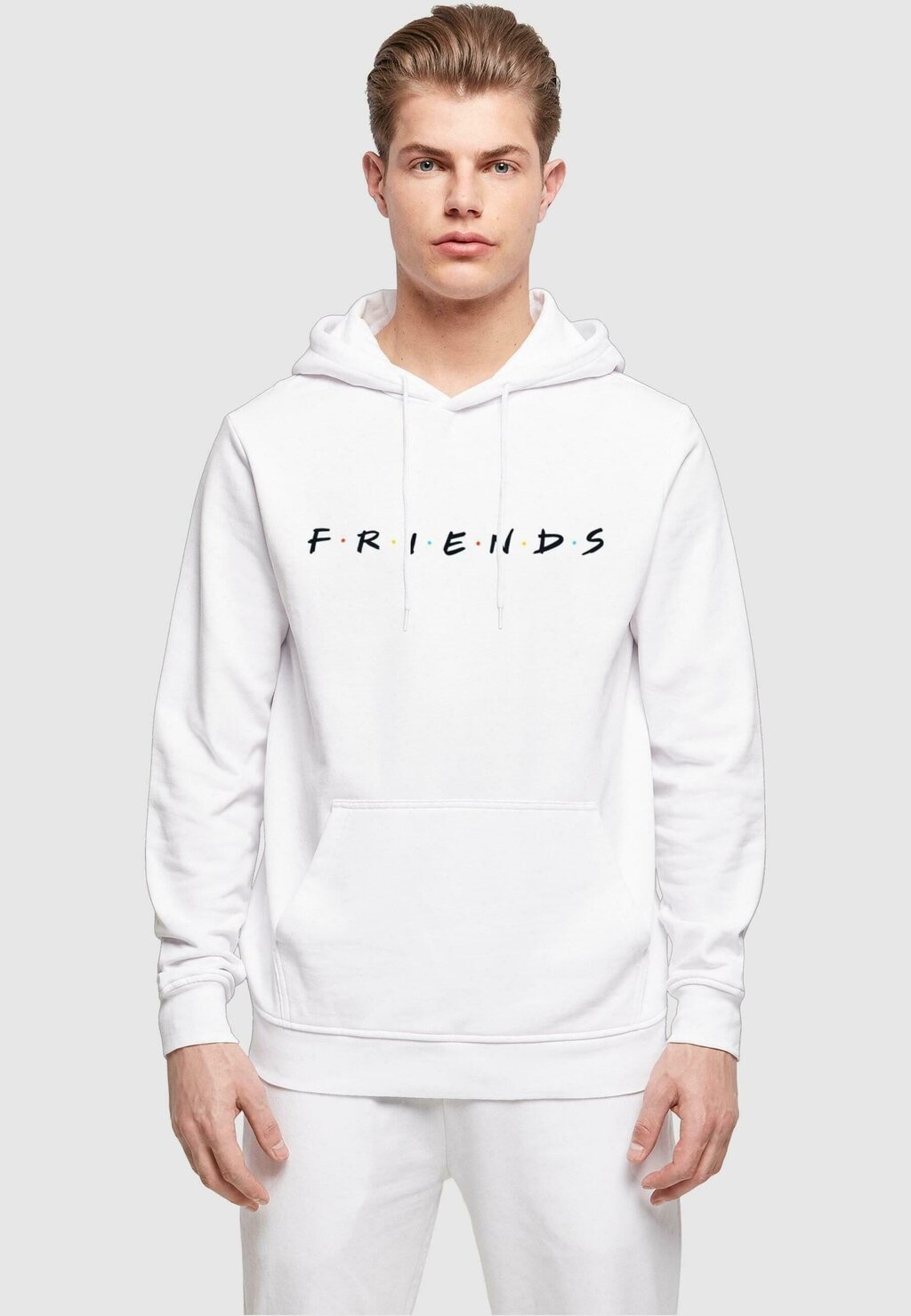 

Толстовка с капюшоном FRIENDS LOGO BASIC ABSOLUTE CULT, белый