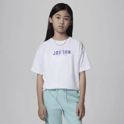 

Футболка Jordan Big Kids' Galaxy Game T-Shirt, белый