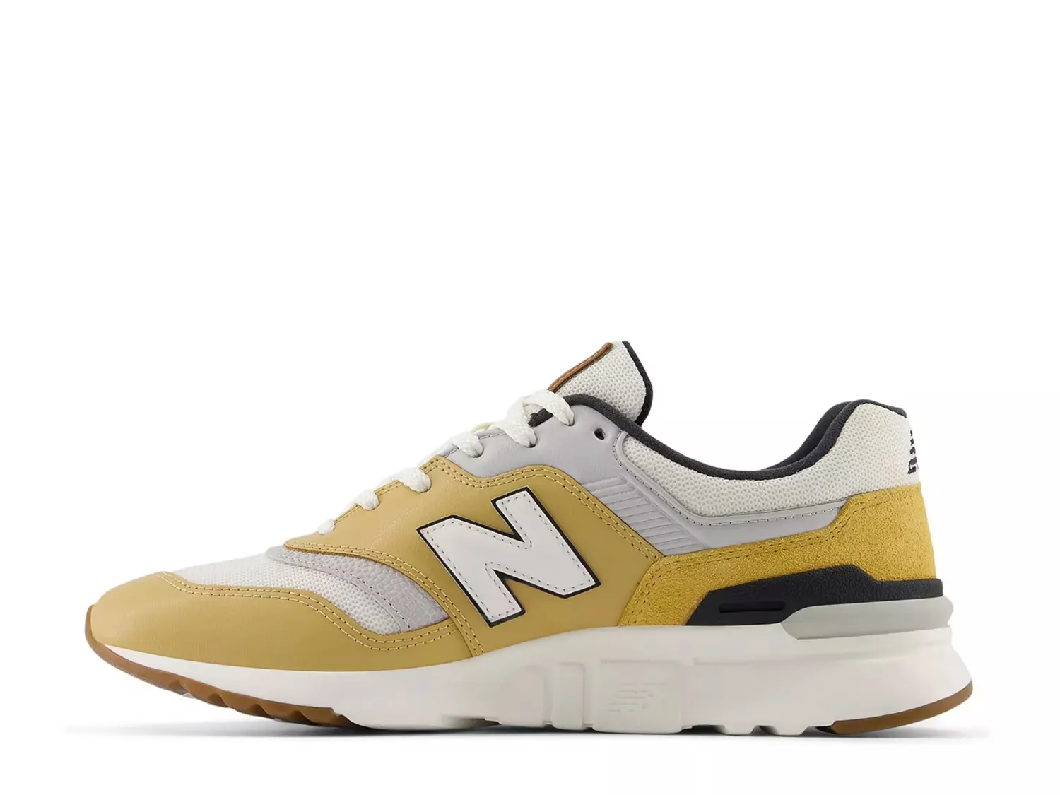 Кроссовки 997H - мужские New Balance, Mustard/White/Grey — фото 3