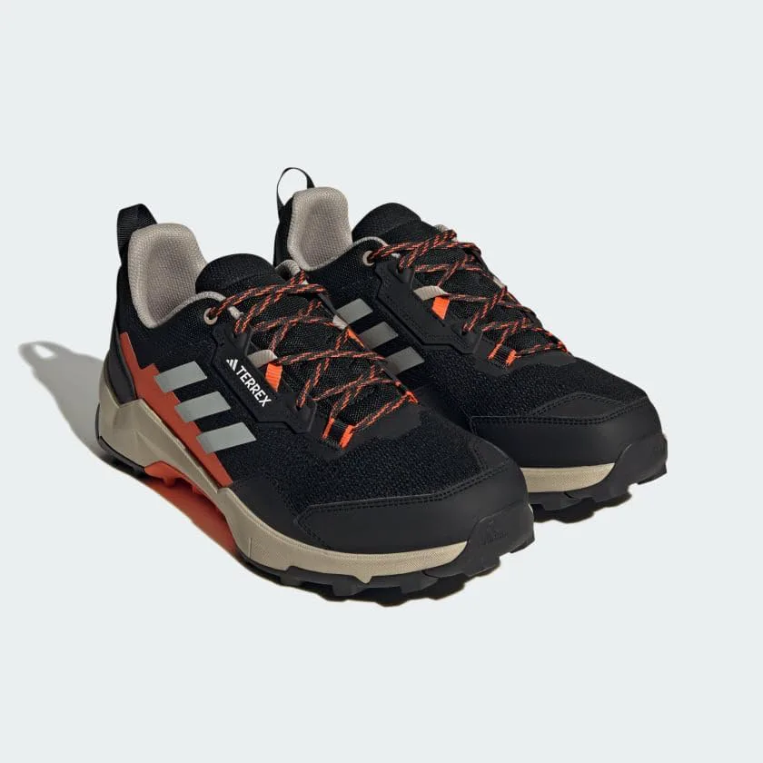 Мужские походные кроссовки Adidas Terrex Ax4, черный/серебристый/оранжевый — фото 2