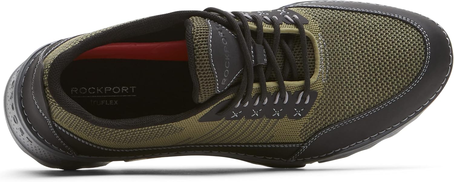 Мужские кроссовки Rockport Rocsports Ubal, зеленый/черный — фото 3