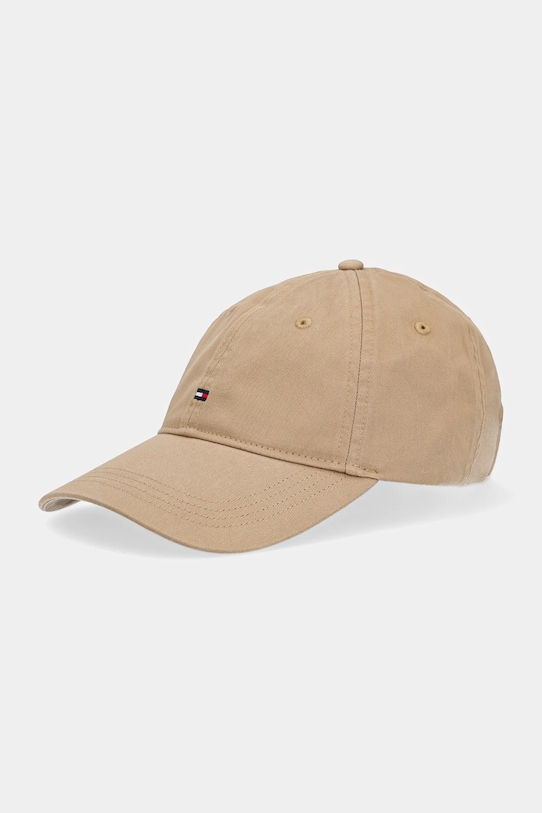 

Хлопковая кепка с козырьком Tommy Hilfiger, зеленый