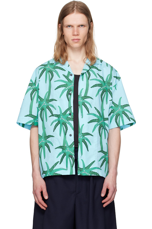 

Рубашка круизная 'The Jean' Jacquemus, мультиколор