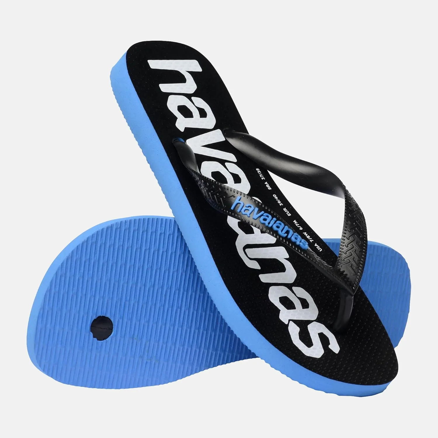 Шлепанцы Havaianas Top Logomania 2, ярко-синий — фото 2