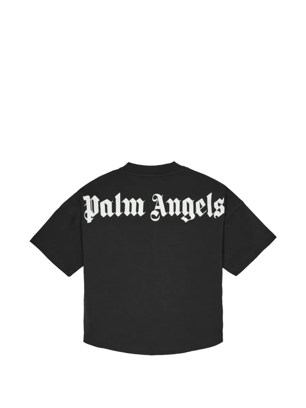 Футболка с круглым вырезом Palm Angels Kids, черный — фото 2