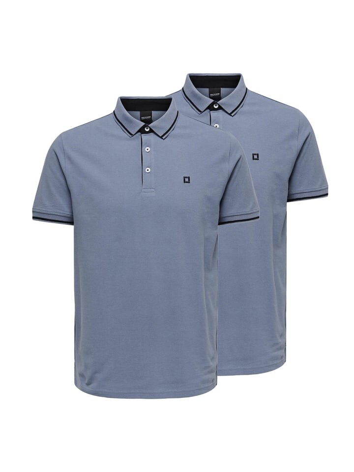 

Поло ONLY & SONS Poloshirt Onsefletcher, цвет Flint stone