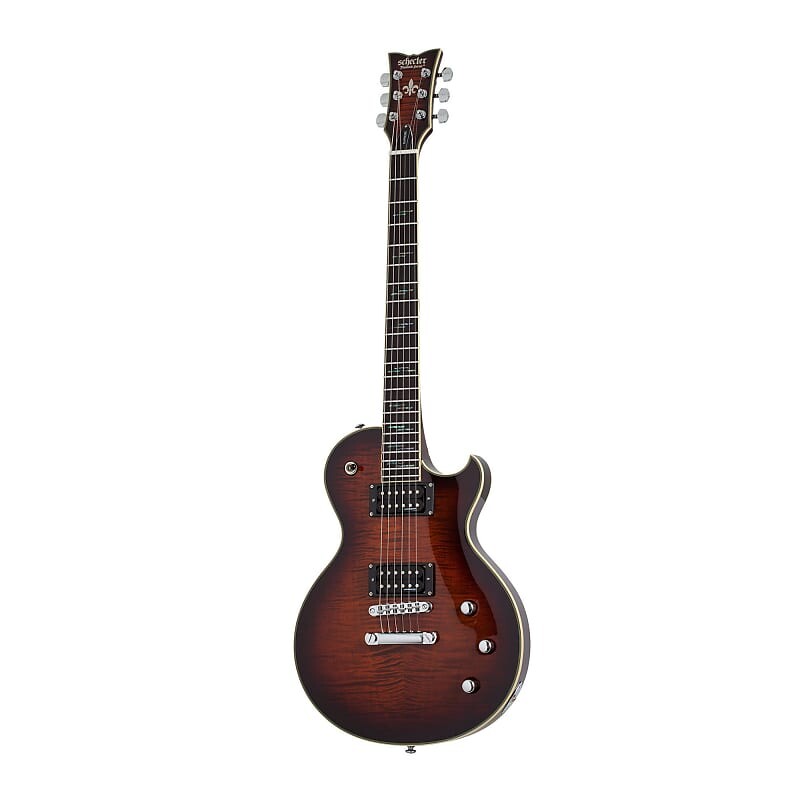 

Электрогитара Schecter Solo-II Supreme Electric Guitar Cats Eye Black Burst