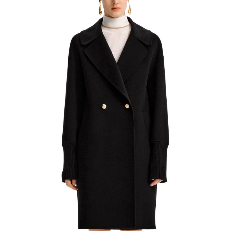 

KARL LAGERFELD / Karl Lagerfeld Jeans Пальто KARL LAGERFELD FW24 женское черное, Black