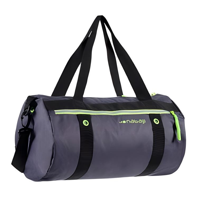 

DECATHLON Полиэстеровая сумка через плечо большая унисекс разноцветная, Fashion Dark Gray