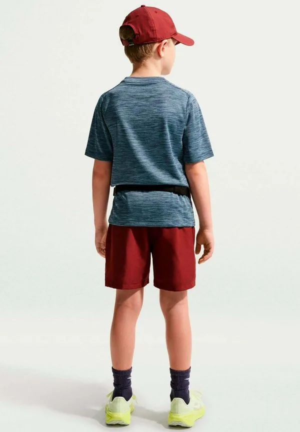 Футболка b nk df multi ss top lbr hthr спортивная футболка Nike Performance, Midnight Navy Work Blue Htr White — фото 3